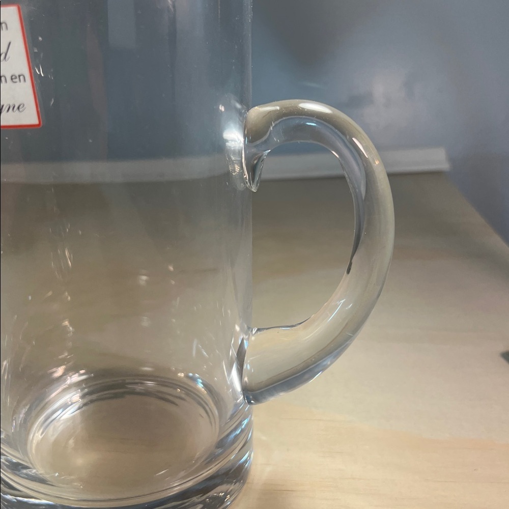 Handmade Glass Pitcher from Poland - Picture 3 of 4